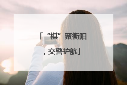 “棋”聚衡阳，交警护航