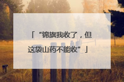 “锦旗我收了，但这袋山药不能收”