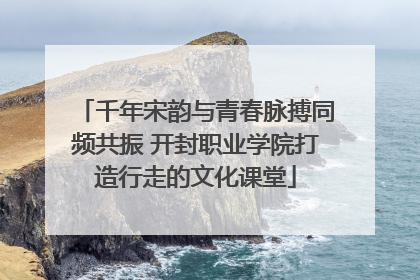 千年宋韵与青春脉搏同频共振 开封职业学院打造行走的文化课堂