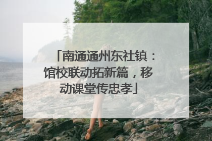 南通通州东社镇：馆校联动拓新篇，移动课堂传忠孝