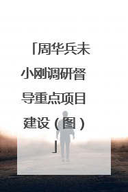 周华兵未小刚调研督导重点项目建设（图）