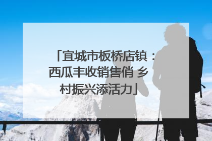 宜城市板桥店镇：西瓜丰收销售俏 乡村振兴添活力