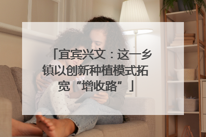宜宾兴文：这一乡镇以创新种植模式拓宽“增收路”
