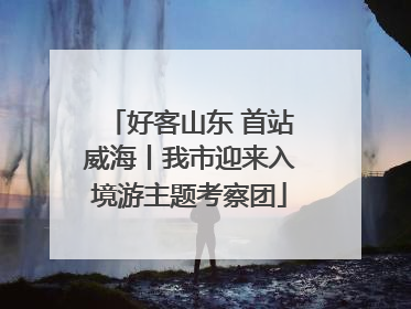 好客山东 首站威海丨我市迎来入境游主题考察团