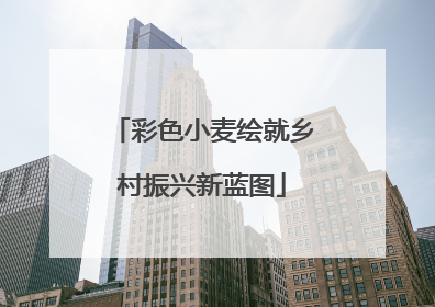 彩色小麦绘就乡村振兴新蓝图