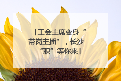 工会主席变身“带岗主播”，长沙“职”等你来