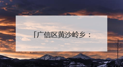 广信区黄沙岭乡：宣讲赋能家庭教育 家风浸润美丽乡村