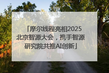 摩尔线程亮相2025北京智源大会，携手智源研究院共推AI创新