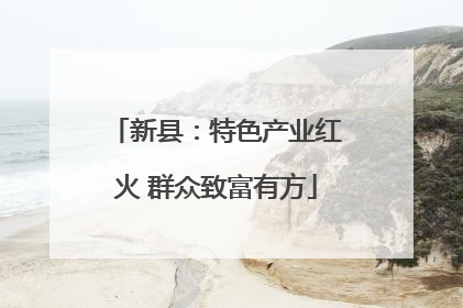 新县：特色产业红火 群众致富有方