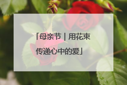 母亲节｜用花束传递心中的爱