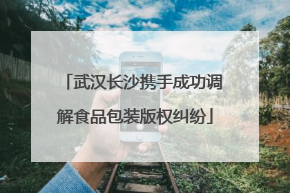 武汉长沙携手成功调解食品包装版权纠纷