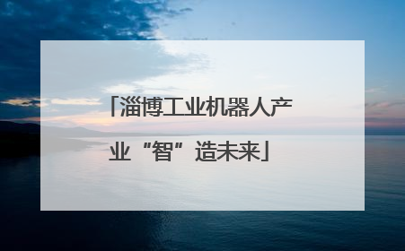 淄博工业机器人产业“智”造未来