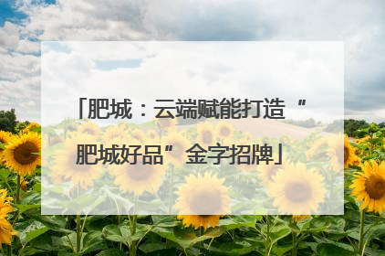 肥城：云端赋能打造“肥城好品”金字招牌