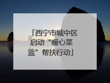 西宁市城中区 启动“暖心菜篮”帮扶行动