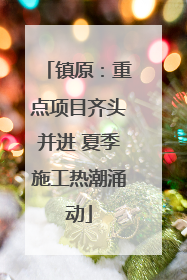 镇原：重点项目齐头并进 夏季施工热潮涌动